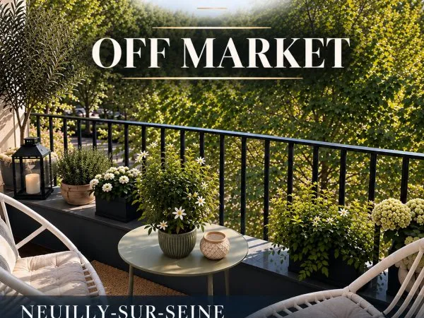 NEUILLY-SUR-SEINE - Studio de 27m2 + Balcon 4m2