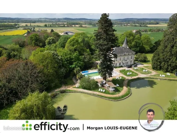 Château 30 pièces 1 555 m²