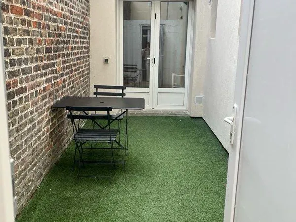 🏡 Studio meublé avec cour privative - Centre Amiens - Disponible 29 juin - 530 CC