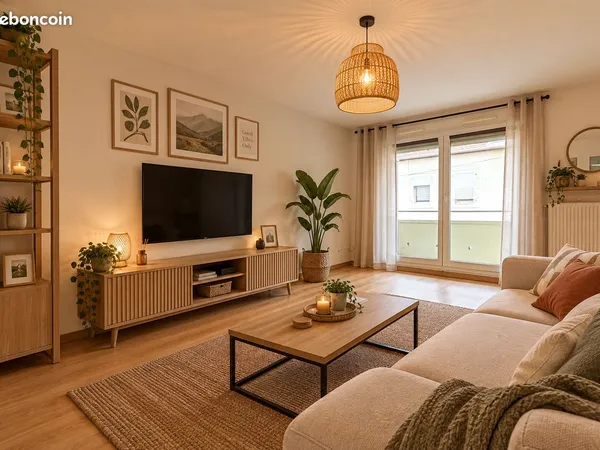 Appartement 3 pièces 62 m²