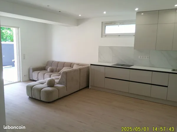 F3 avec jardin 60m2 climatiser