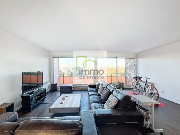 Appartement 110 m² LILLE avec parking et cave