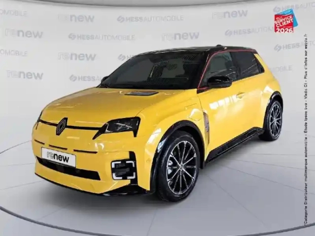 Renault 5 e-tech electrique 10ch iconic cinq autonomie confort