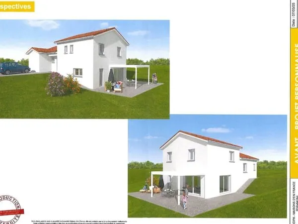 Terrain 1068 m²
