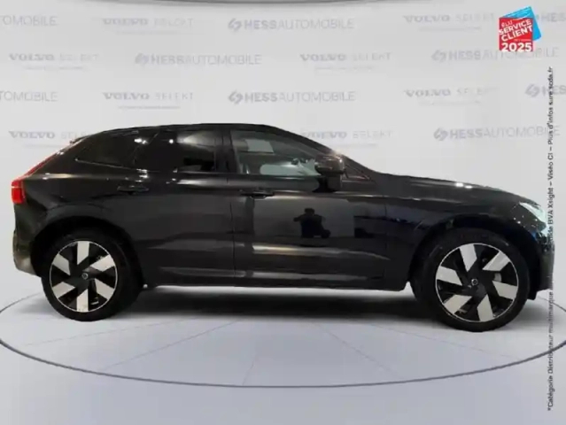 Volvo Xc60 t6 hybride rechargeable 253 + 145ch ultra style dark geartronic 8 awd sieges chauf/cuir volant — photo 4