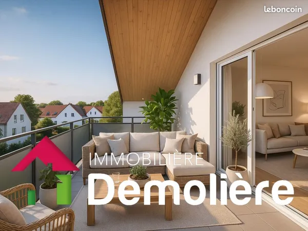 Appartement 2 pièces 45 m²
