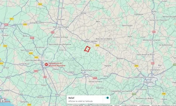 Terrain 9 653 m² Thors