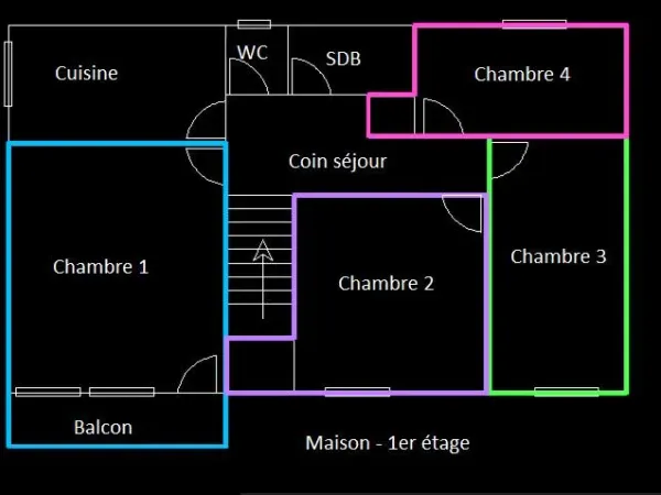 Maison 3 pièces 80 m²