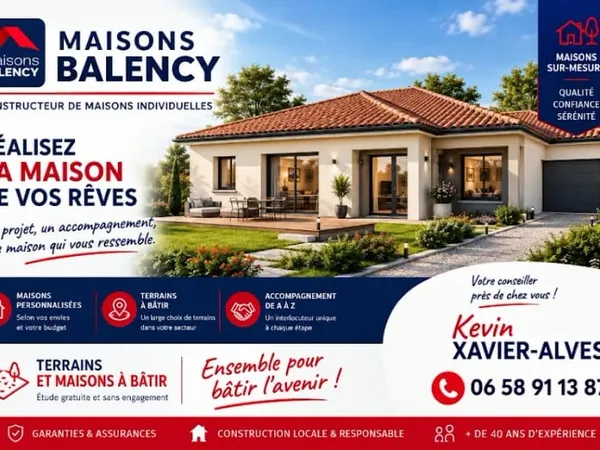 Terrain 620 m²
