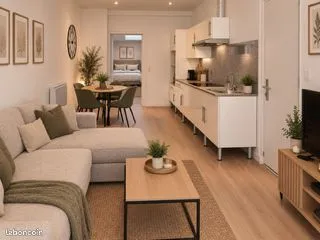 Appartement F2 meublé Wormhout centre