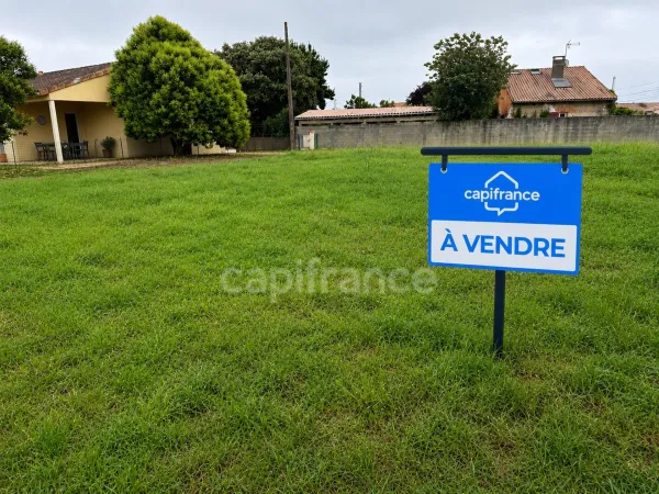 Terrain 945 m²