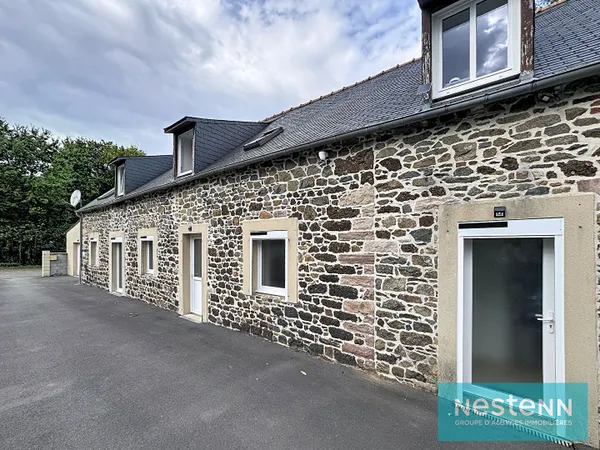 Vente d'une longère en pierres 5 chambres avec grand terrain et garage en campagne de Planguenoual