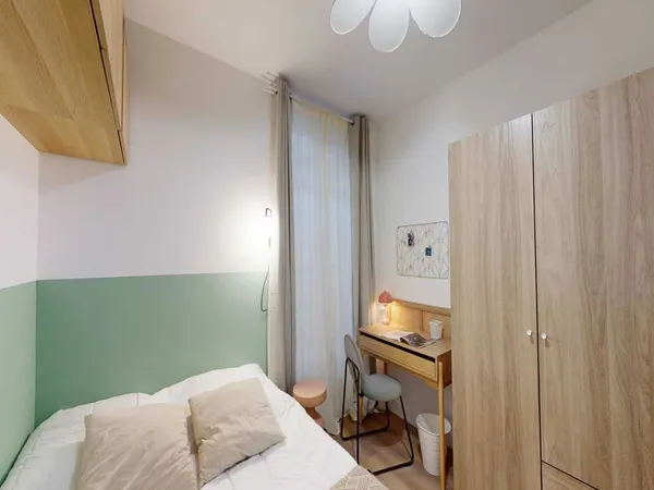 Chambre à Paris - Rue Du Buisson Saint-Louis