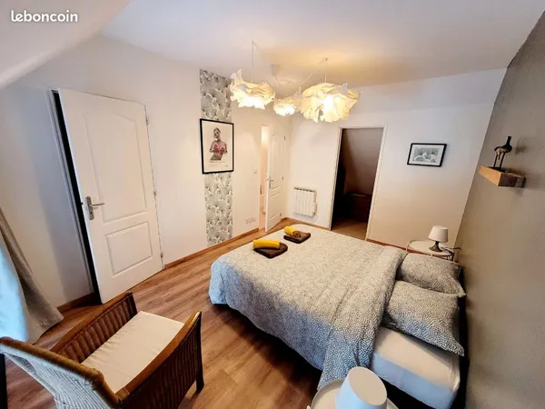[Location] Appartement T2 en Duplex Meublé et équipé de 50 m² - Centre-ville Dinan