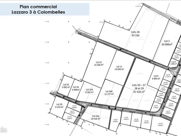 Terrain 2 001 m² Colombelles