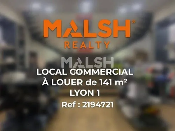 Local commercial 141 m²