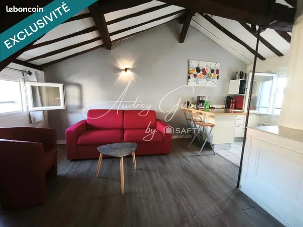 Studio 1 pièce 38 m²