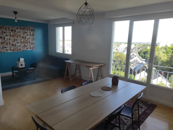 Loue chambre en colocation dans appartement - 67m²