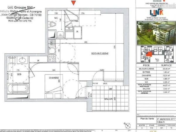Appartement T2