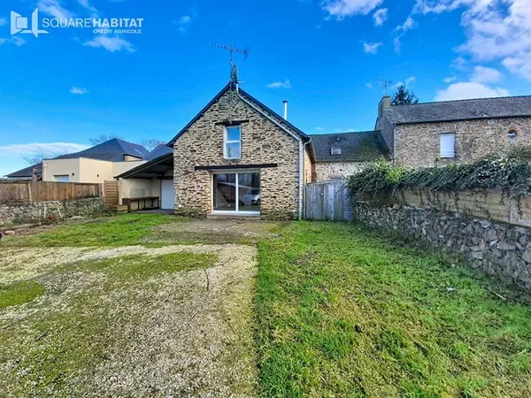 Maison située à Bain de Bretagne 35470, de type T4 et d'environ 67m2