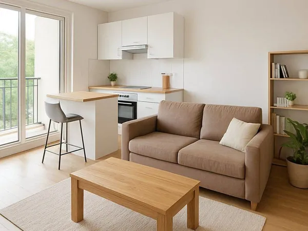 Appartement 2 pièces 42 m²