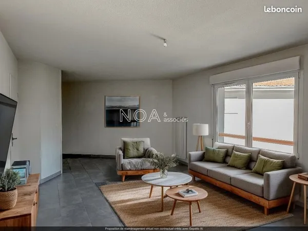 Appartement 3 pièces 65 m²