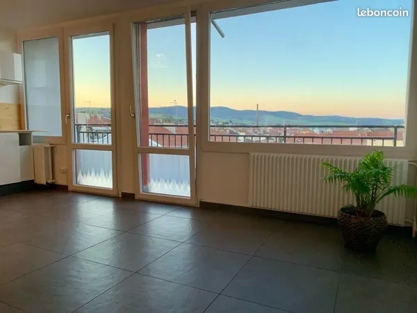 Appartement T3 neuf vues panoramiques