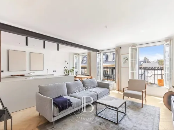 PARIS 9 - NOUVELLE ATHENES- 5EME ETAGE BALCON - 2 CHAMBRES - ASCENSEUR - RENOVATION HAUT DE GAMME
