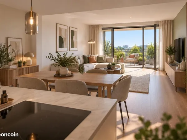 Appartement 3 pièces 63 m²