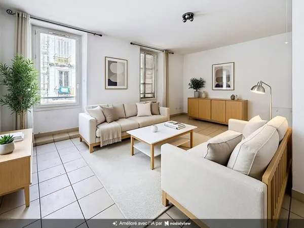 Appartement 2 pièces 43 m²
