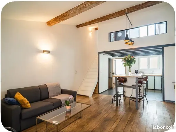Location meublée mensuelle — Montpellier centre, 49m², meublé de tourisme classé ★★★★, idéal télétra