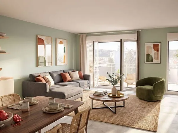 Appartement 3 pièces 60 m²