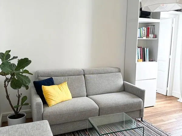 Paris 18e - Rue Riquet, 2 pièces 31 m² calme sur cour, métro Marx Dormoy