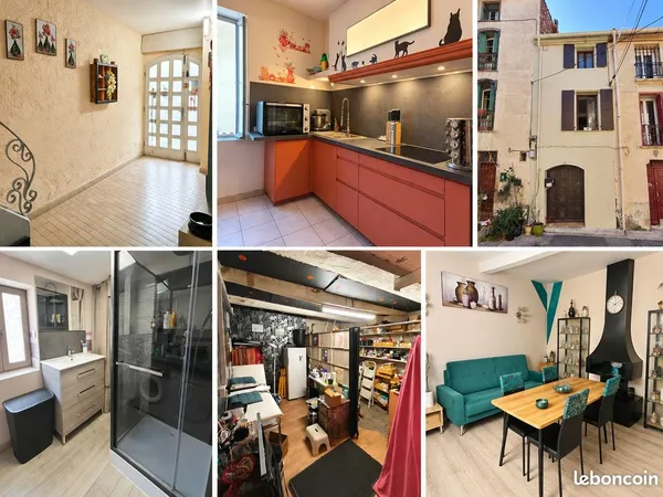 Maison de village rénovée DPE A - Estagel - 25 min Perpignan