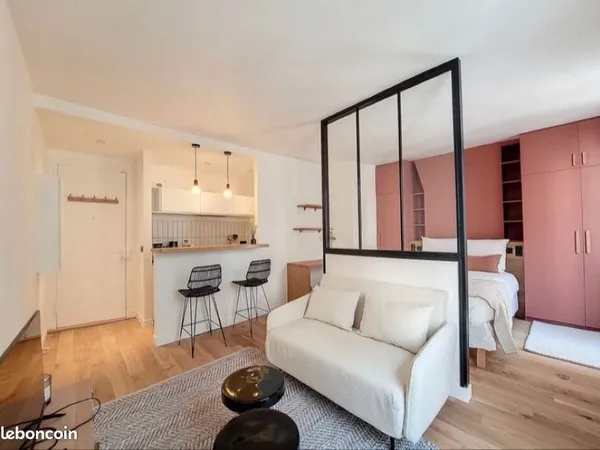 Studio 1 pièce 38 m²