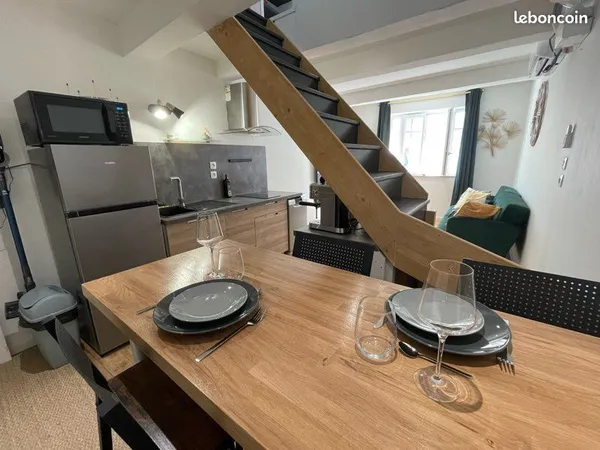 Duplex meublé Chabeuil centre