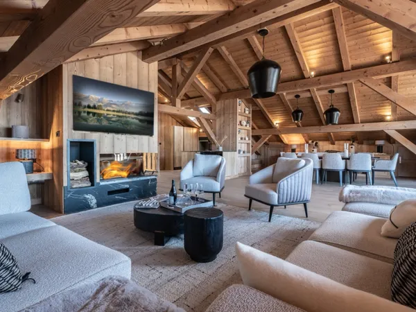 Appartement d'Exception à Megève Charme Authentique et Con