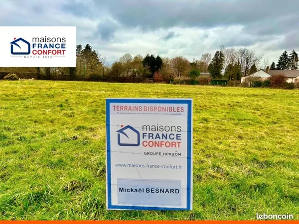 Terrain 1 339 m² Canappeville