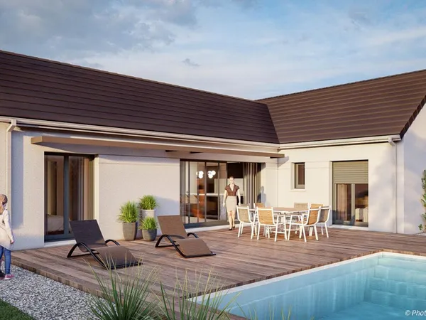Terrain + maison 92 m²