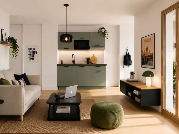 Appartement 1 pièce 27 m²