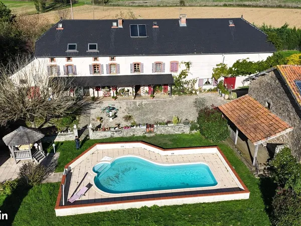 Vente | Maison T6+ | 10p | 5ch | 340 m² | Saint-Cirgue | Expo Sud | Terrasse · Piscine