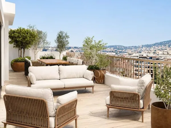 Cannes Centre-Unique Penthouse Avec Vue Mer Panoramique