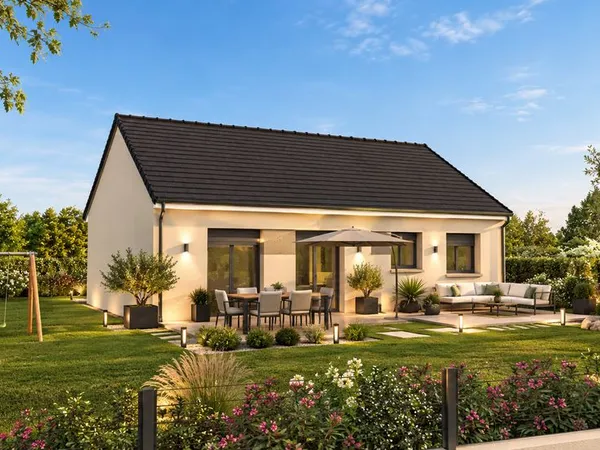 Maison de plain pied à Chevilly dans le bourg de Chevilly