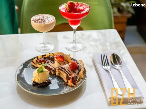 Bar, crêperie, glacier 140 m² VANNES