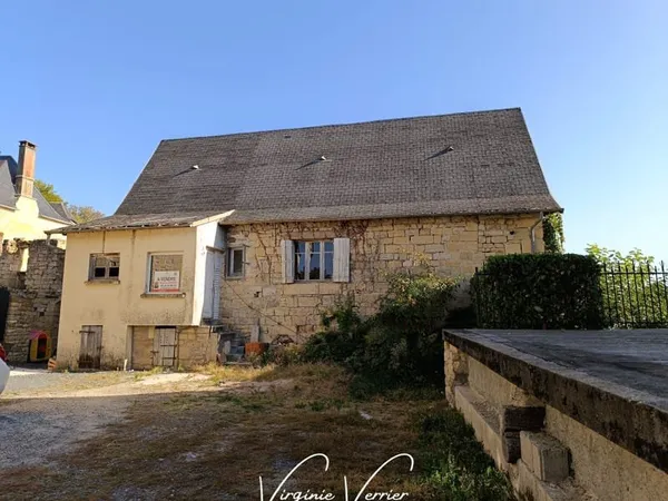Maison Pierre 3 x 60 m² + terrain 241 m² - 19310 Perpezac le blanc