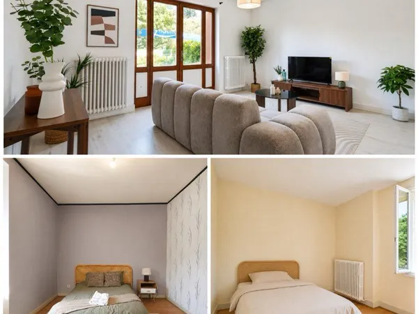 Location - Maison T3 avec garage et jardin