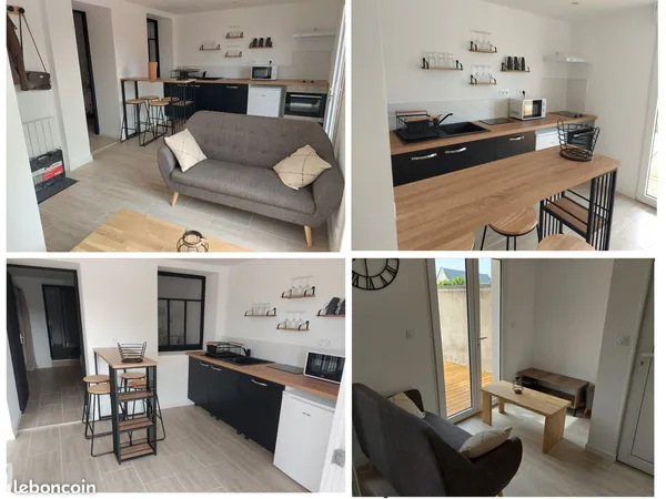 Appartement T2 - 36m² en rez de jardin