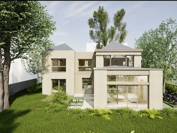 CHATOU quartier BRIMONT terrain à bâtir de 870 M² à 10 mn du RER vendu avec permis de construire