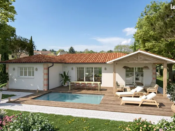Projet de construction d'une maison 113 m² avec terrain à LE TEICH (33)