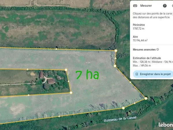 7ha terrain agricole secteur Vic-F